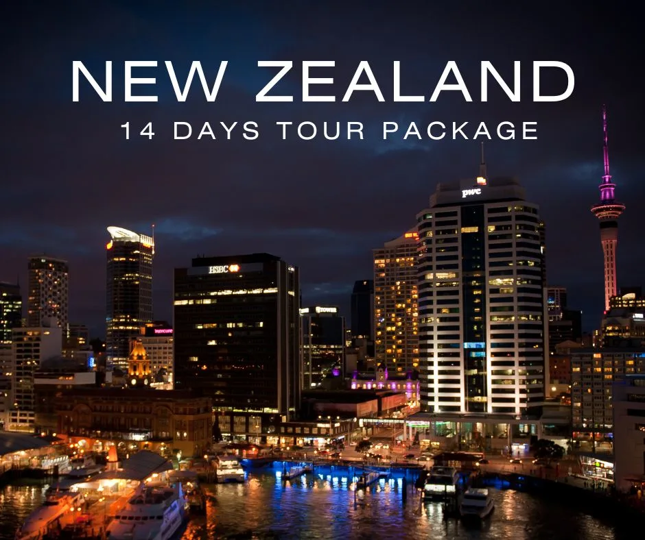 New-Zealand 14 Day Group Tour Package From India